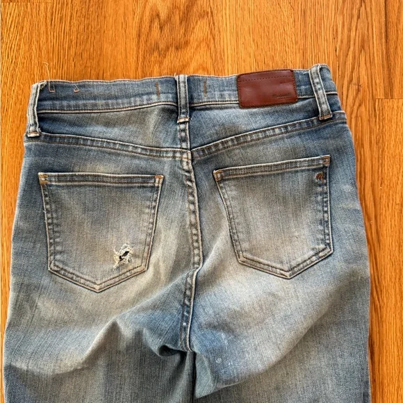 Madewell High Riser Blue Skinny Jeans - Picture 8 of 8